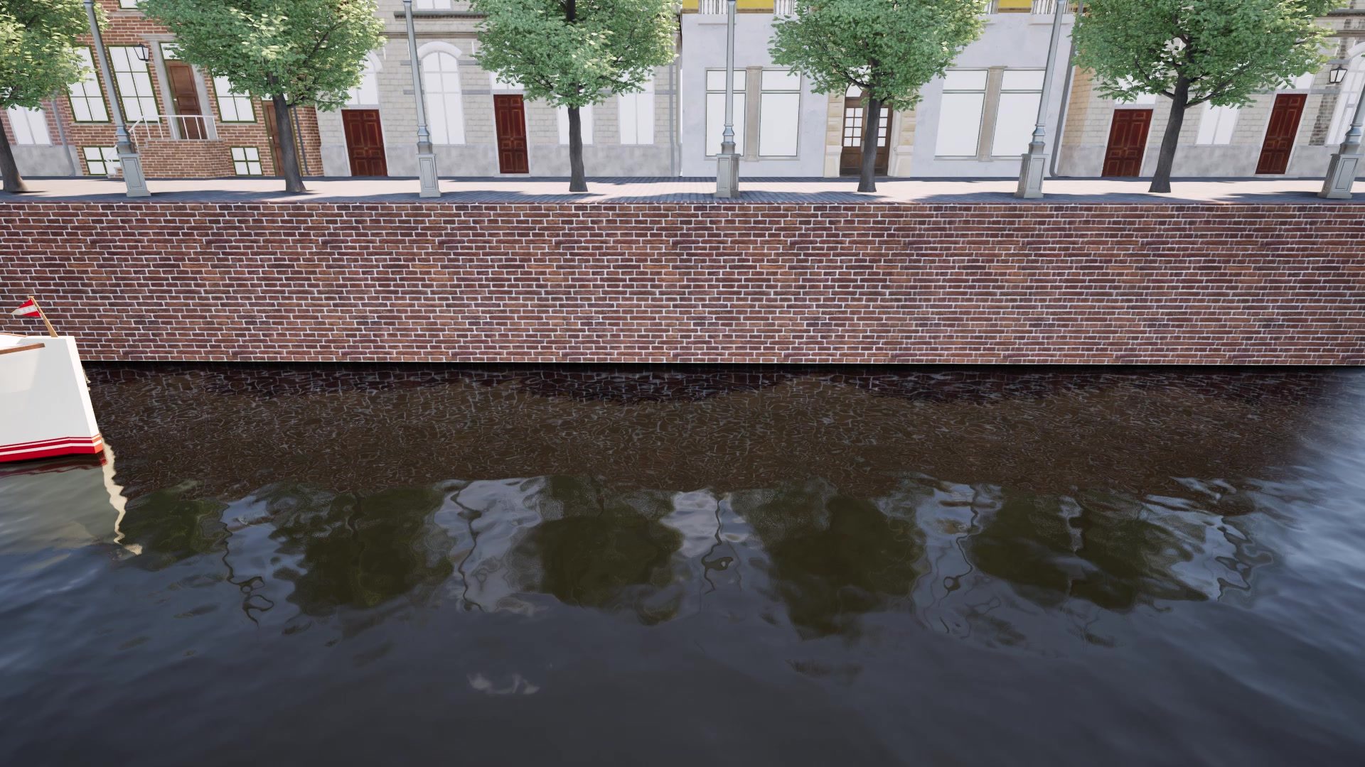 Salonboot 18,8 m voor Amsterdam